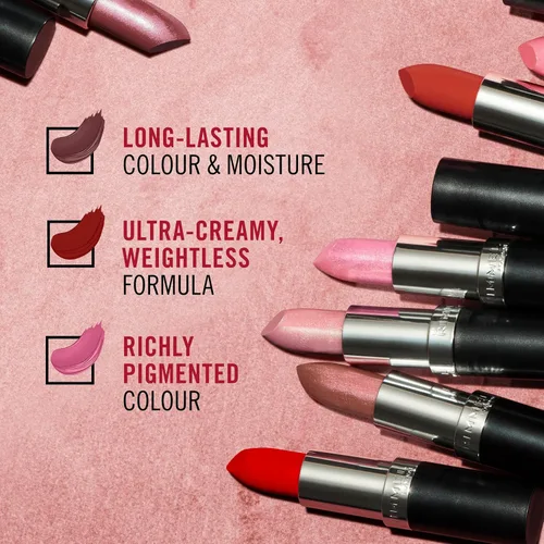 Vista 7 de Rimmel London Lasting Finish by Kate Lipstick, 001