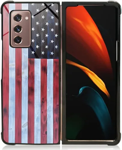 Vista 25 de DAIZAG Funda compatible con Samsung Galaxy Z Fold 2 5G, protección completa, a prueba de golpes, antiarañazos, funda de poliuretano termoplástico
