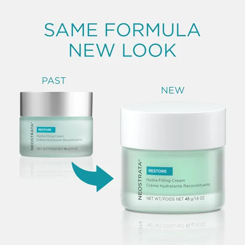 Vista 2 de NEOSTRATA Hydra Filling Cream Concentrado antiarrugas con ácido hialurónico no comedogénico, 1.6 oz.