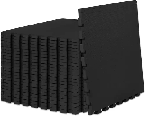 Vista 11 de ProsourceFit Alfombrilla de Ejercicio Tipo Rompecabezas Extra Gruesa ¾" y 1", Baldosas Entrelazadas de Espuma EVA para Suelo de Entrenamiento