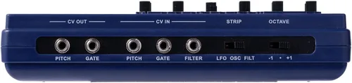 Vista 5 de Stylophone GENX-2 Sintetizador Analógico Portátil con Altavoz Incorporado, LFO, Filtro, Retraso Analógico y Salida CV/Gate Teclado Sintetizador