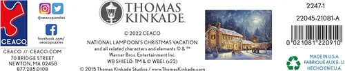 Vista 7 de Ceaco - Thomas Kinkade - Películas de vacaciones - National Lampoons Christmas Vacation - Rompecabezas de 300 piezas