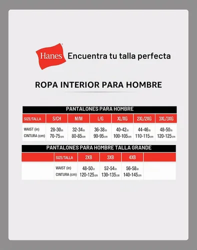 Vista 6 de Hanes Paquete de bikini para hombre, bikini de algodón elástico que absorbe la humedad, paquete de 6, ropa interior de bikini con control de olores