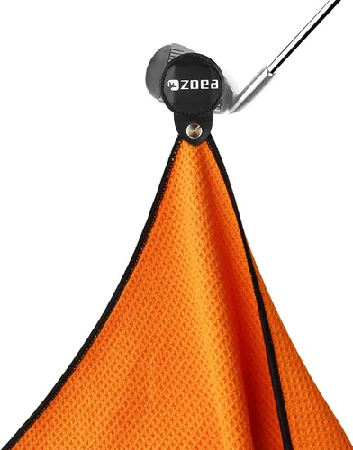 Vista 12 de ZOEA Toalla magnética, clip magnético para toalla de golf, tela de microfibra con patrón de gofre, imán de fuerza industrial para un fuerte agarre a