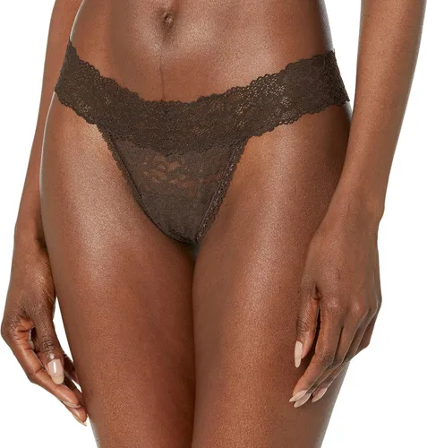 Vista 2 de Maidenform Paquete de ropa interior, tanga de encaje para mujer, paquete de 3
