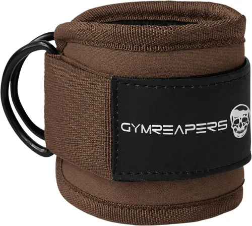 Vista 13 de Gymreapers Ankle Straps For Cable Machine Kickbacks, Glute Workouts, Lower Body Exercises - Adjustable Leg Straps with Neoprene Padding