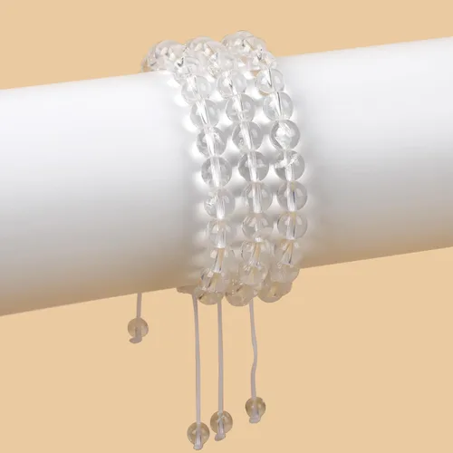 Vista 50 de AD Beads Pulseras de piedras preciosas unisex de 0.315 pulgadas (0.315 in), macramé curativo ajustable de 7 a 9 pulgadas Usa esta pulsera