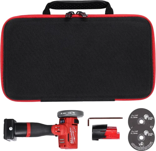 Vista 8 de khanka Repuesto de funda rígida para herramienta de corte inalámbrica Milwaukee de 12 V (2522-20), solo funda