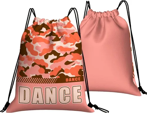 Vista 71 de Mochila con cordón impermeable para gimnasio, bolsas con cordón, bolsa de cuerda deportiva, mochila de camuflaje, Bolsas con cordón Cheer - Bolsas