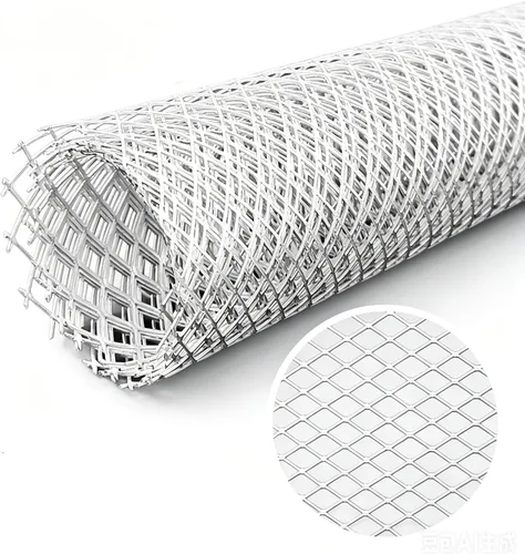 Vista 10 de Inserto de rejilla automotriz de aleación de aluminio (1, rombo de 0.118x0.236 in - negro)