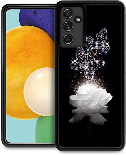 Vista 17 de ZHEGAILIAN Funda compatible con Samsung Galaxy A14 5G, antideslizante, de poliuretano termoplástico suave, a prueba de golpes, compatible con Gato