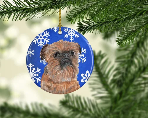 Vista 61 de Caroline's Treasures Cavalier Spaniel - Adorno de cerámica para colgar en el árbol de Navidad, para el hogar, Navidad, fiestas, regalo, 3 pulgadas