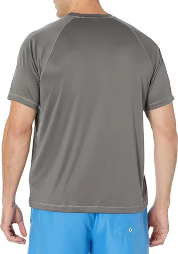Vista 5 de Tienda Essentials Camiseta de natación de manga corta y secado rápido UPF 50 para hombre
