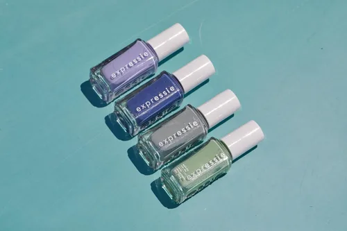 Vista 9 de essie - Esmalte de uñas de secado rápido, de un paso para color y brillo. Azul