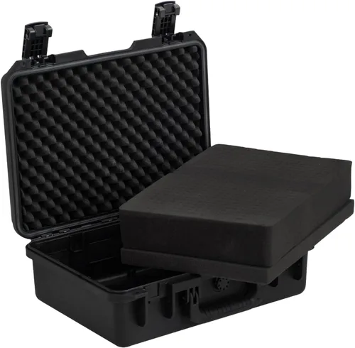 Vista 2 de MEIJIA - Funda rígida impermeable de alta calidad para cámara, funda rígida con espuma de ajuste personalizable, protección completa con diseño