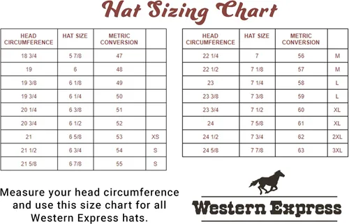 Vista 3 de WESTERN EXPRESS - Sombrero de vaquero de paja para hombre