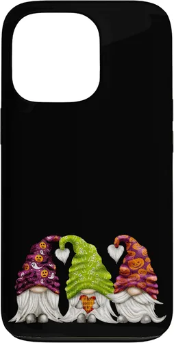 Vista 10 de iPhone 16 Cute Halloween Accessories For Kids Gnome Boo Halloween Case