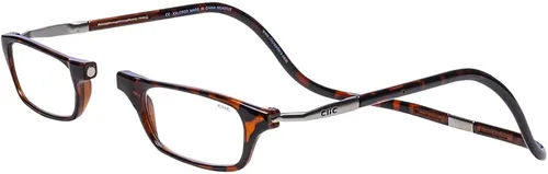 Vista 8 de Anteojos de lectura con sujección magnética, con estuche de microfibra de regalo, de Clic, XXL, Negro, 1