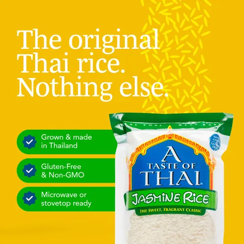 Vista 2 de Taste of Thai Jasmine Rice, 17.6 oz