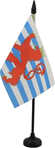 Vista 153 de AZ FLAG Aland Table Flag 4x6 in 100D Polyester Plastic Base Indoor use Finnish 15x10 cm desk flag stitched finish with reinforced edges with
