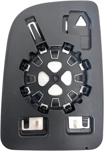Vista 2 de Spieg Espejo lateral del pasajero, repuesto de cristal superior para Dodge Freightliner Mercedes Sprinter Van 2019-2024 con calefacción con placa