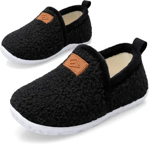 Vista 7 de Lefflow Pantuflas para niños y niñas, zapatos de casa para nadar en agua, zapatos de playa, zapatos ligeros para caminar al aire libre