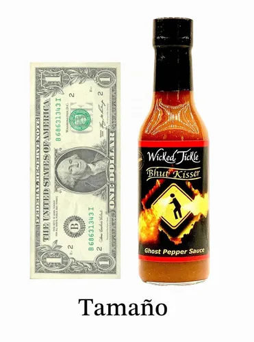 Vista 5 de Wicked Tickle Colección Hot Sauce - Variedad de 10 unidades, botellas de 5 onzas
