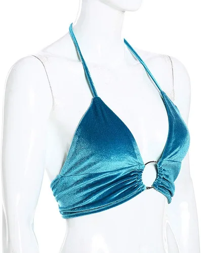 Vista 5 de Camisola con espalda descubierta para mujer, ropa de calle