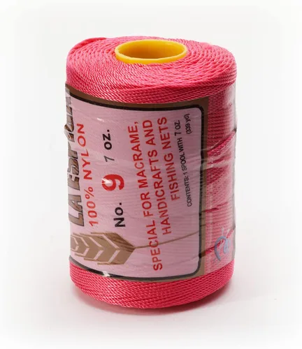 Vista 22 de N° 9 - 100% Cordón de Hilo de Nylon Omega para Tejer y Crochet - 01 Blanco