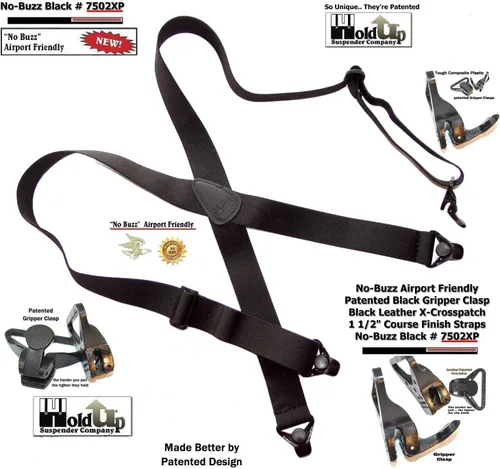 Vista 3 de Holdup Airport FriendlyTirantes sin zumbido para hombre