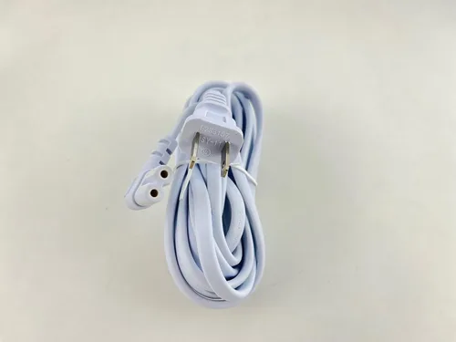 Vista 3 de OMNIHIL - Cable de alimentación C7 en forma de L extra largo de 10 pies para iRobot Roomba 694 Robot Aspiradora Cable de alimentación