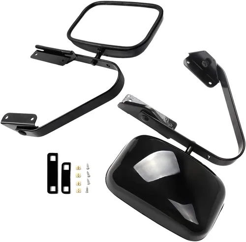 Vista 2 de Espejo de remolque compatible con Ford 1980-1996 para F150 F250 para F350 para F450 Ranger Bronco Explorer Truck Pickup Espejo retrovisor con lado