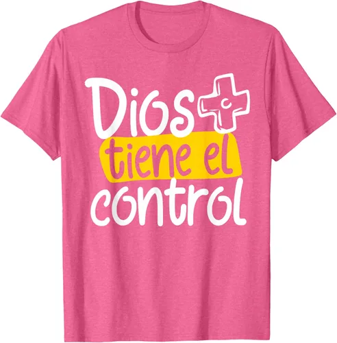 Vista 28 de Regalo Cristiano En Español Christian Spanish Dios Tiene Con Camiseta, Negro