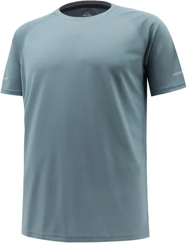 Vista 7 de Camisas de entrenamiento para hombre Camisas de ajuste seco para hombre que absorben la humedad camisas de gimnasio para hombre de manga corta