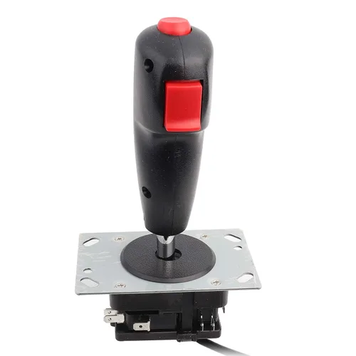 Vista 3 de TOPINCN Arcade Joystick, 8 Way Flight Joystick with Trigger & Top Fire Button, 8 Way Game Controller Kit Computer Game Simulation Flight Joystick