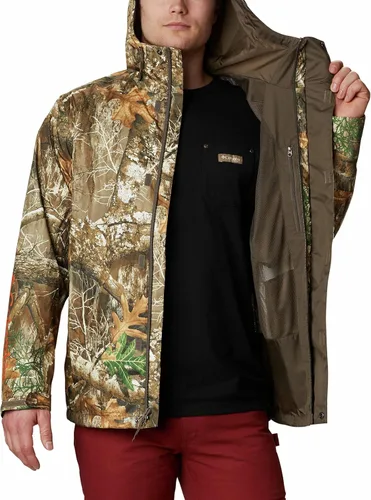 Vista 5 de Columbia Chaqueta impermeable de camuflaje PHG para hombre