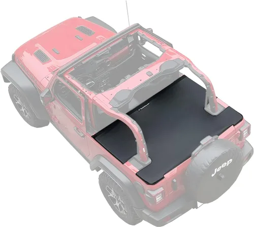 Vista 14 de Shadeidea - Cubierta tonneau para el Jeep Wrangler JL de 4 puertas, cubierta Ton para el maletero trasero del JLU (2018-Actual), cubierta