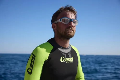 Vista 7 de Cressi Clear Eyes Swim Goggles - Soft Silicone Seal for Swimming Mask - Anti-Fog Water Goggles - Impact Resistant Swim Gear