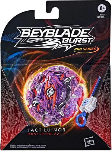 Vista 3 de Beyblade Burst Pro Series Tact Lúinor Spinning Top Starter Pack – Balance Type Battling Game Top con juguete lanzador