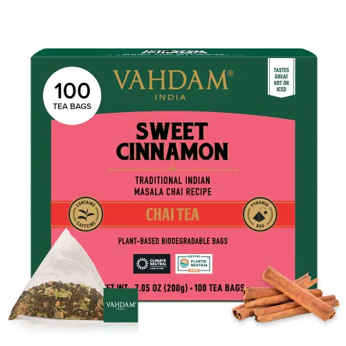Vista 16 de VAHDAM - Bolsas de té negro Assam (100 unidades) con alto contenido de cafeína, sin gluten, bolsas de té de hojas sueltas enteras Fuertes