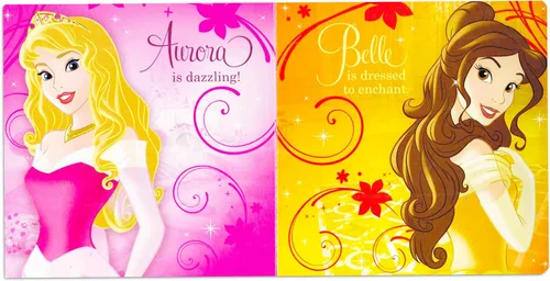 Vista 2 de Bendon Disney Frozen Princess - Juego de libros de cuentos con Anna, Elsa, Bella, Ariel, Cenicienta y más