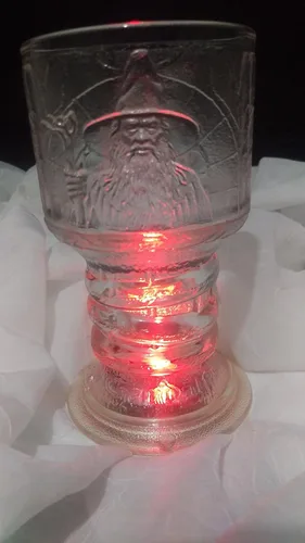 Vista 7 de El Señor de los Anillos "La Comunidad del Anillo" Copa de Cristal GANDALF