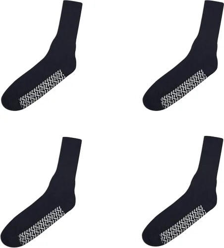 Vista 5 de Personal Touch Calcetines unisex para hombre o mujer, para diabéticos, cómodos, para hospital, 9 pares
