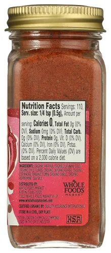 Vista 5 de Whole Foods Market, Condimento Harissa orgánico, 1.94 onzas