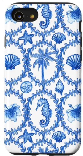 Vista 18 de Funda con estampado hawaiano para iPhone 16, nieta costera, niña de coco