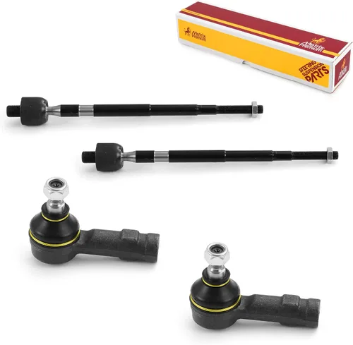 Vista 57 de Metrix Premium Chassis Parts - Kit de 4 piezas de extremos de barra de acoplamiento frontal exterior e interior compatible con Nissan Pathfinder