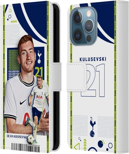 Vista 57 de Head Case Designs Officially Licensed Tottenham Hotspur F.C. Cristian Romero 2022/23 First Team Leather Wallet Case Compatible with Apple iPhone 11