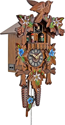Vista 2 de Engstler Reloj Cuco Cuarzo - Flores Alpinas AH 532/10 QMT