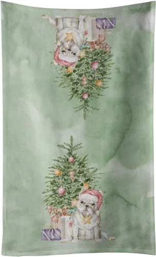 Vista 26 de Caroline's Treasures Toalla de cocina Christmas English Bulldog #2, 15 X 28, multicolor