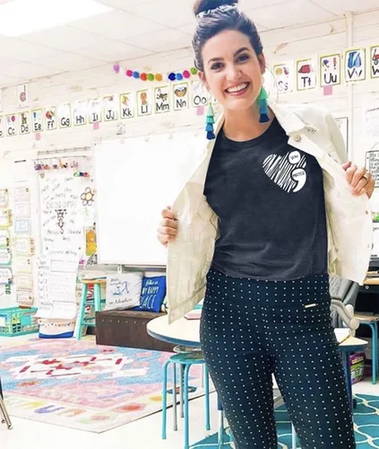 Vista 3 de LOTUCY Mental Health Matters - Camiseta divertida para mujer, terapeuta y psicóloga, camiseta para concientización sobre enfermedades cerebrales